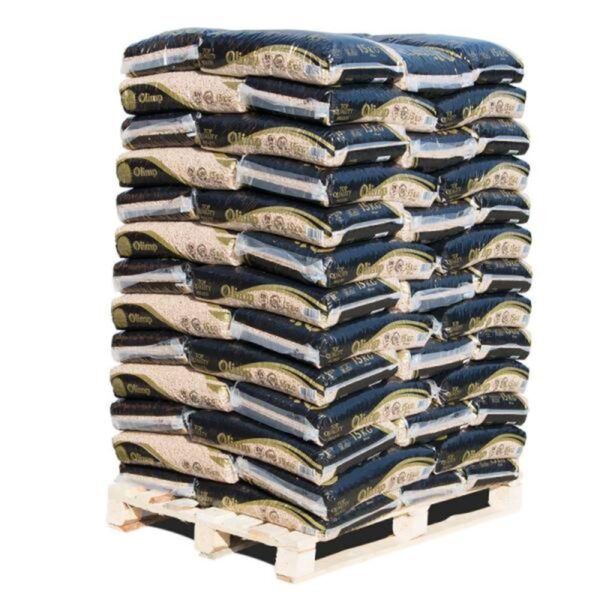 Olimp Holzpellets 6mm ENplus-A1, 65 x 15kg Palette